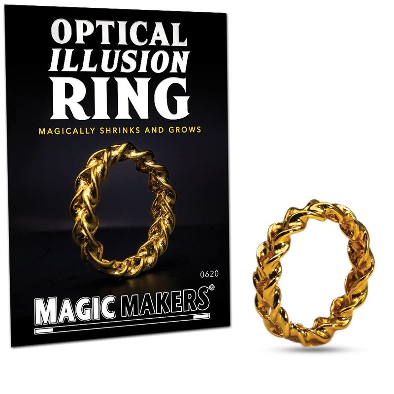 Magic Makers Shrinking & Growing Optical Illusion Ring - Image 1