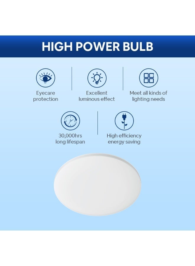 Energetic LED Ceiling Light MXL1115 36W CCT(3000K/4000K/6500K Switchable) Eye-caring for Bedroom/ Living Room - Image 3