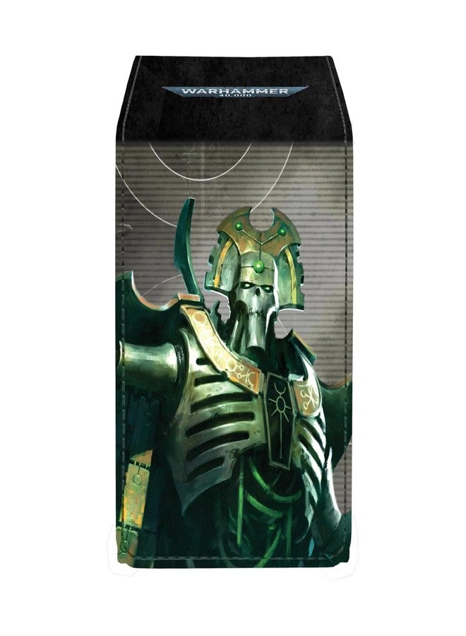 صندوق أوراق اللعب القابل للطي Necrons Alcove Flip Deck Box® للعبة Warhammer 40,000