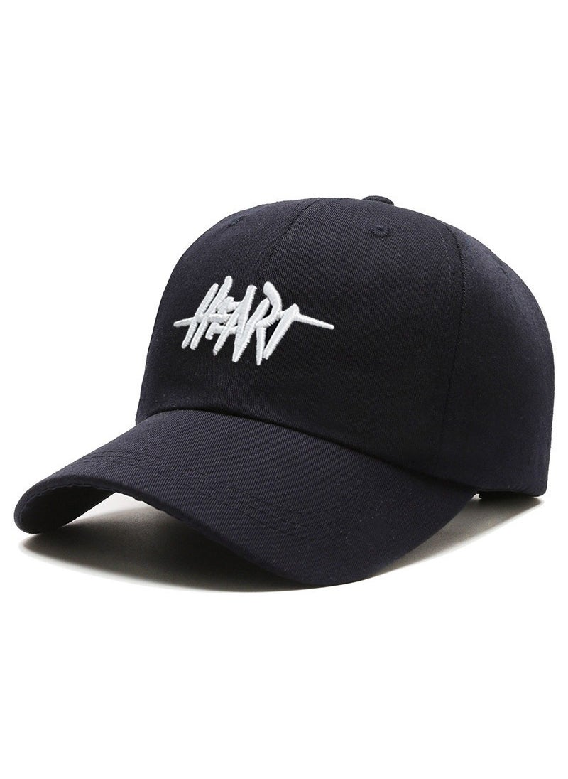 Generic Trendy Korean-Style Cap for Women with Embroidery wine red  - Image 5