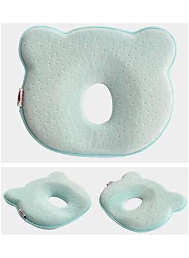 شواي SHOWAY 0-12 شهر الرضع الطفل الذاكرة القطن النمطية وسادة الاطفال وسادة النوم الوليد رئيس حماية وسادة النوم الموضع - Image 2