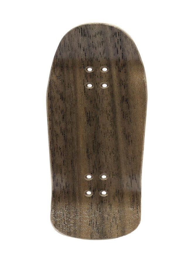 Teak Tuning Wooden Fingerboard Carlsbad Cruiser Deck, The Swanson - 34mm x 100mm - Handmade, Pro Shape & Size - Five Plies Wood Veneer - Includes Prolific Foam Tape - Teak Tuning - Image 3