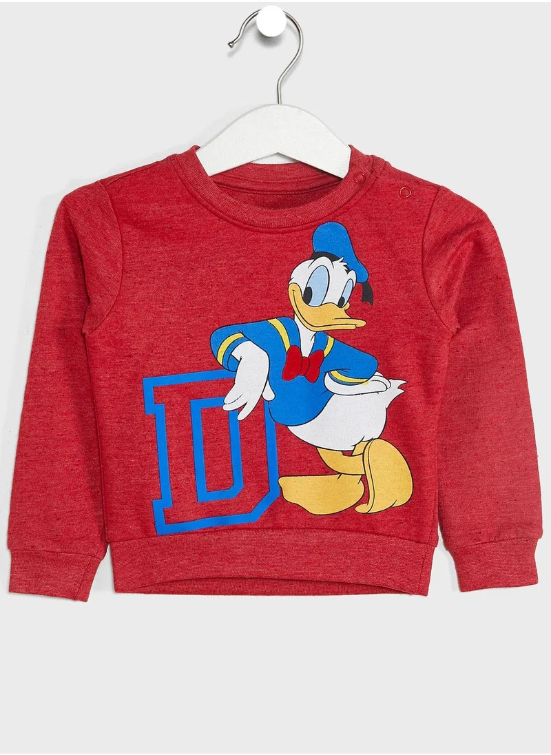 Disney Infant Donald Duck Sweatshirt