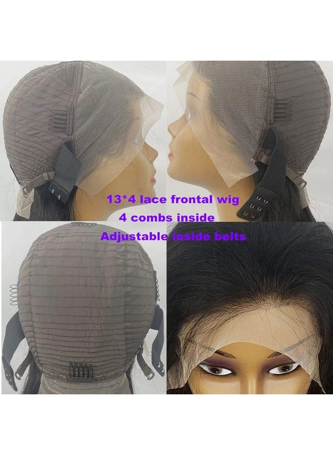 SENSAIRUITE باروكة أمامية من الدانتيل شعر بشري 13X4 كثافة 180% تموجات طبيعية باروكة أمامية 20 بوصة باروكات أمامية شفافة شعر بشري مسبقة التصفيف مع شعر أطفال باروكات بدون لاصق شعر بشري لون طبيعي - Image 3