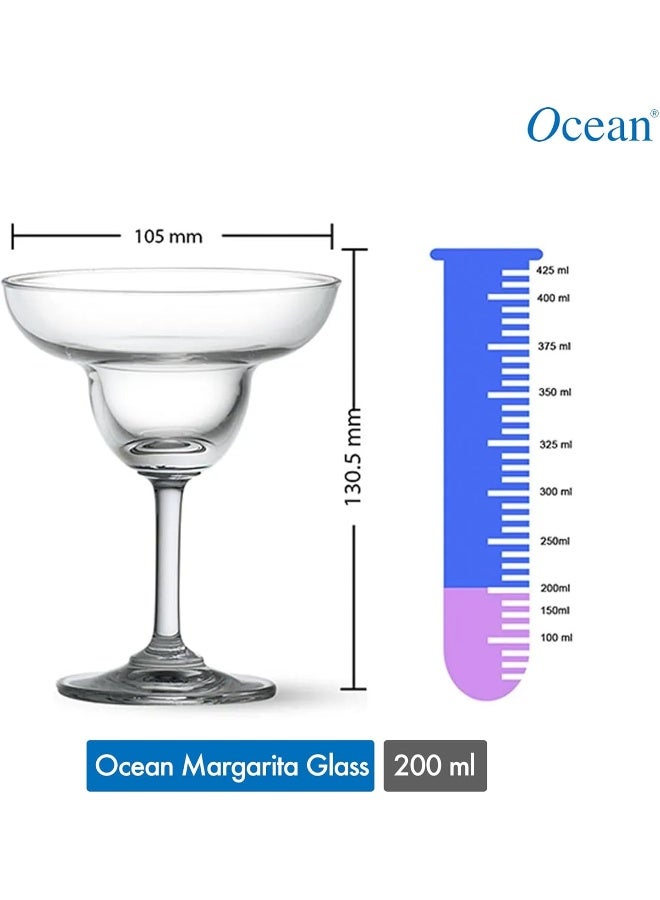 Ocean Classic Margarita Glass, 200Ml, Set Of 6, 501M07, Stemmed Martini Glass, Martini Vessel, Martini Chalice, Martini Snifter - Image 4