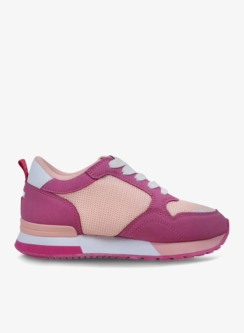 GAP Girls' Colourblock Sneakers with Lace-Up Closure - NEW YORK II - Image 1