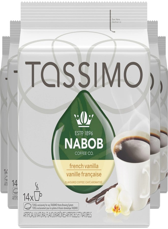 Tassimo Nabob Coffee French Vanilla, 70 T-Discs (5 Boxes of 14 T-Discs) {Imported from Canada} - Image 1