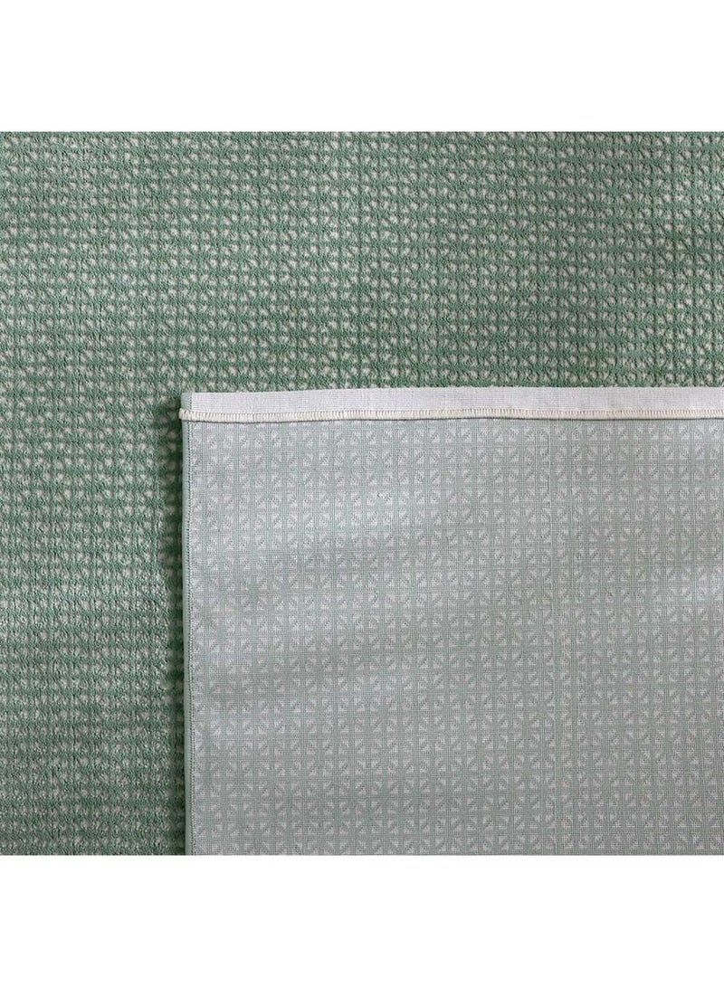 DANUBE HOME Modern Mose Rug  Polypropylene + Polyester Area Rug Floor Covering L340xW240cm-Green  - Image 3