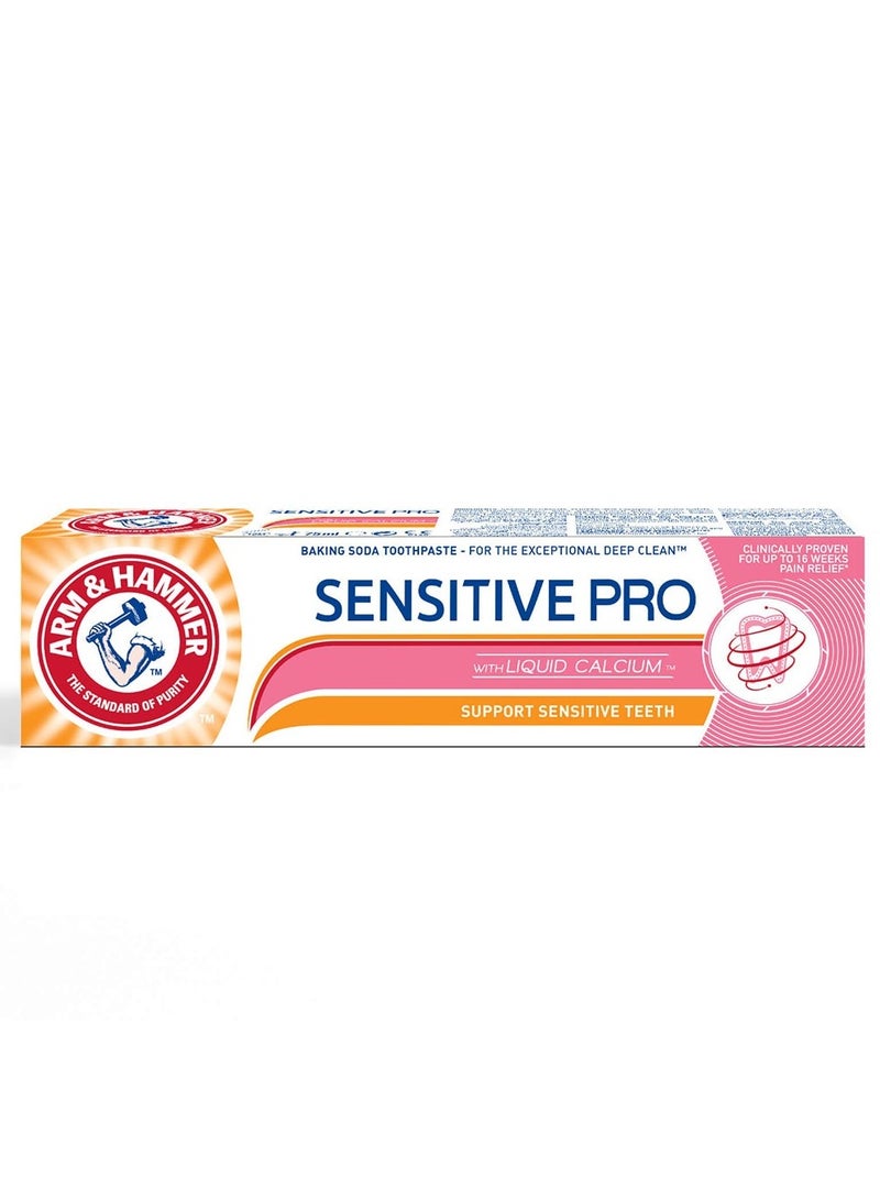 Arm & Hammer معجون أسنان آرم آند هامر برو لإصلاح الأسنان الحساسة مع الكالسيوم السائل 75 مل