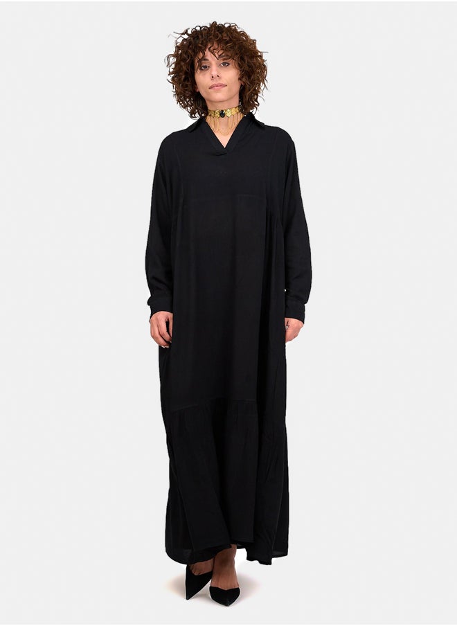 Clue Buttoned Cuffs Dress  - Image 5