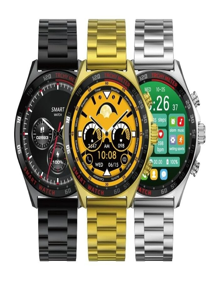 Modio MR50 1.52 Inch Screen With 4 Strap, IP67 Waterproof, 410Mah Battery Smart Watch - Image 2