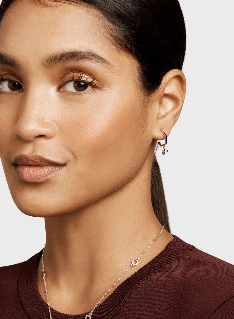 Ted Baker Bedza Bumble Bee Hoop Earrings