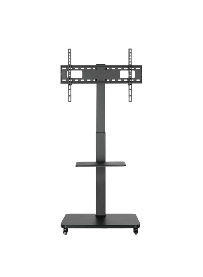 Micasa Durable Premium Quality Material Universal Compact Height Adjustable TV Cart with Single Shelve 40 kg FS32-46W - Image 3
