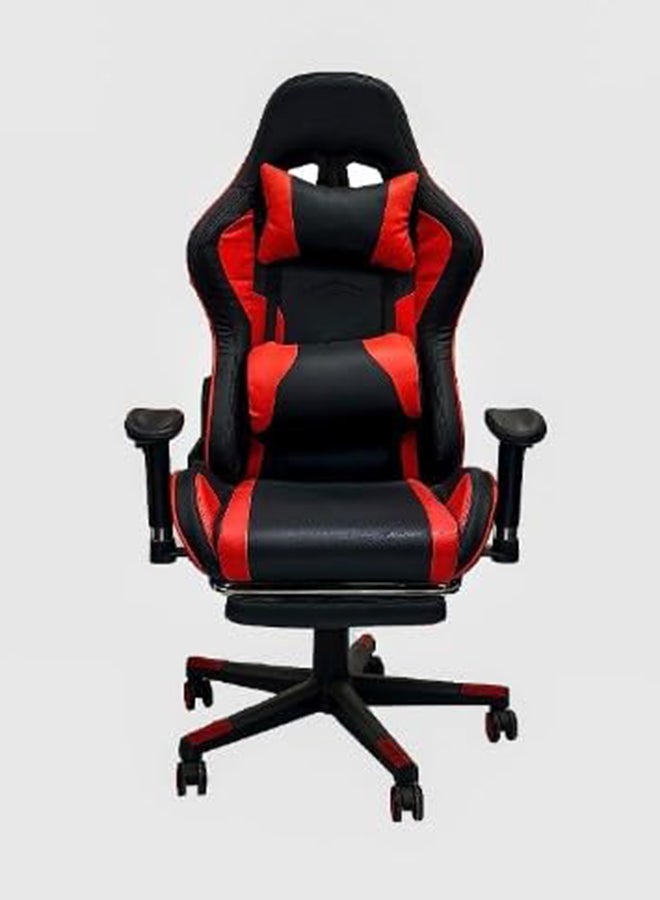 (Maf-8189)-Aerodynamic Racing Chairs E-Sports Revolving Chair, Red And Black, High Back Gaming Computers Chair With Removable Height, Headrest And Back Suppor