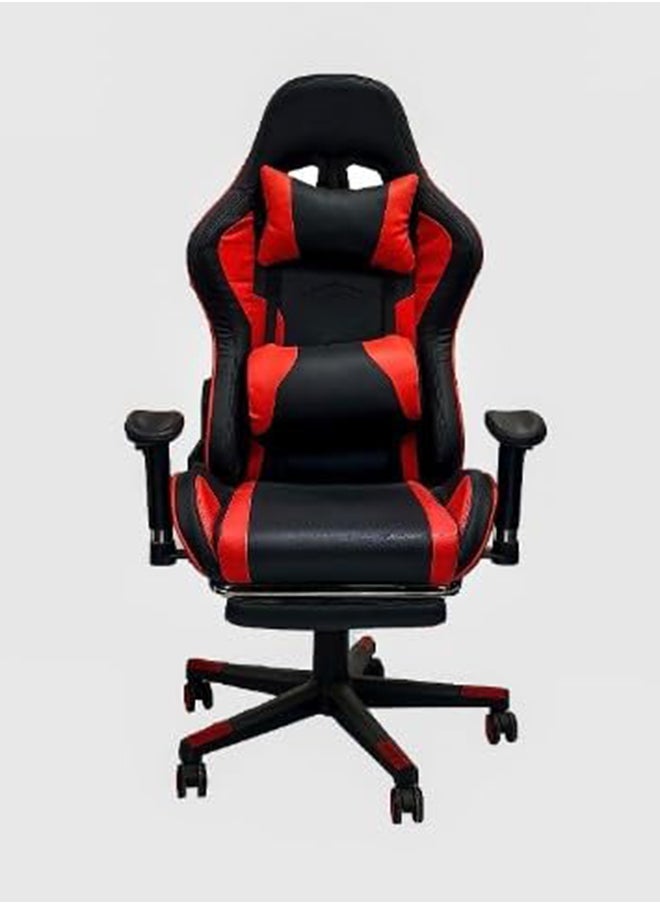 MAF furniture (Maf-8189)-Aerodynamic Racing Chairs E-Sports Revolving Chair, Red And Black, High Back Gaming Computers Chair With Removable Height, Headrest And Back Suppor  - Image 1