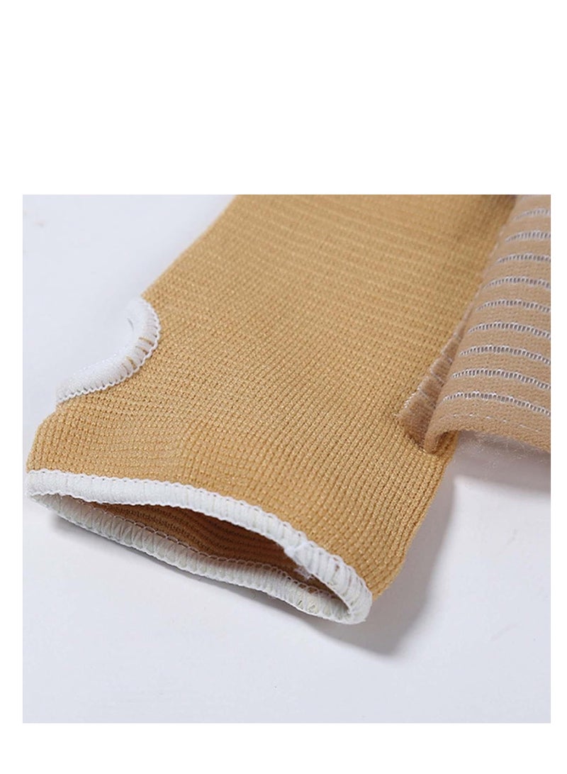 واقي معصم رياضي مكون من قطعتين لحماية راحة اليد، ودمبل اللياقة البدنية، وشريط واحد مقاوم للتآكل، وواقي معصم محبوك قابل للتهوية لرفع الأثقال وركوب الدراجات - Image 5