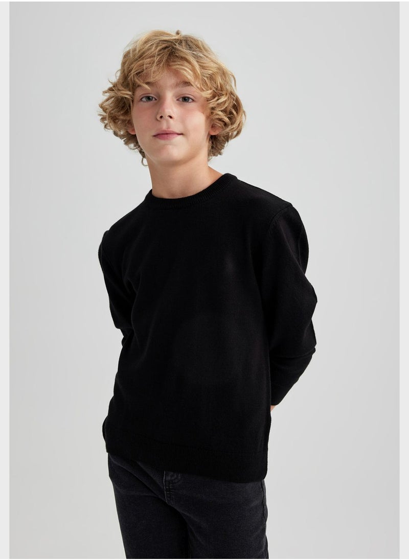 DeFacto - Kids Essential Sweatshirt - Image 1