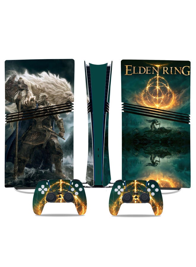 General PS5 Pro Sticker Game Machine Sticker Colorful Sticker Fashion Sticker Color Sticker God Of War Call Of Duty-Color:TN-P5PDigital-1008  - Image 5