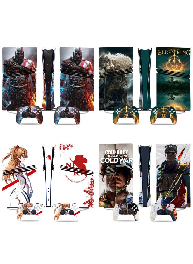 General PS5 Pro Sticker Game Machine Sticker Colorful Sticker Fashion Sticker Color Sticker God Of War Call Of Duty-Color:TN-P5PDigital-1008  - Image 2