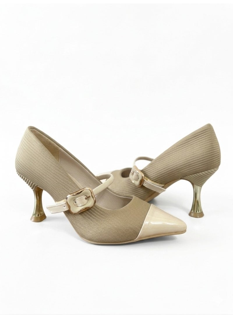 Vbranda Elegant pointed-toe heels designed with a refined silhouette C-87 - Image 1