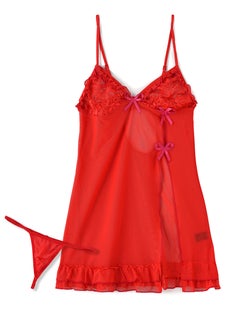 Lacy Dreams BABY DOLL DRESS WITH PANTY  - Image 1
