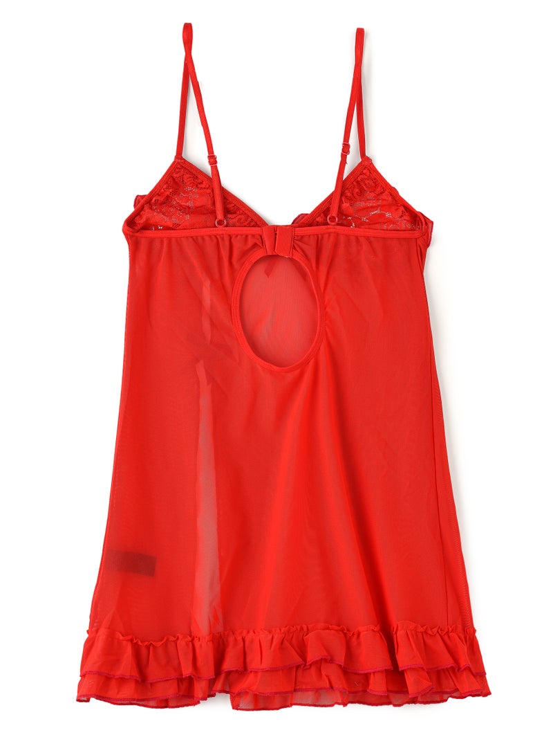 Lacy Dreams BABY DOLL DRESS WITH PANTY  - Image 3