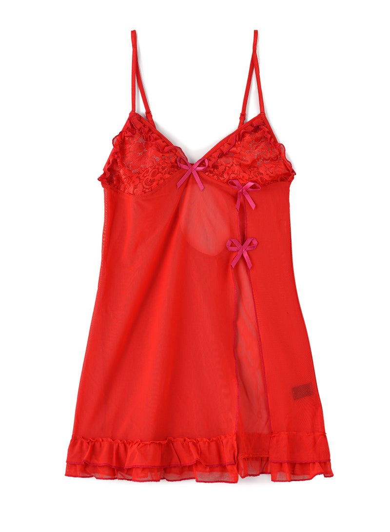 Lacy Dreams BABY DOLL DRESS WITH PANTY  - Image 2