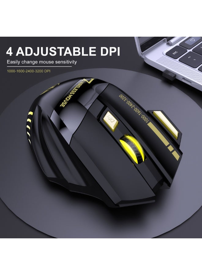 EBMINI New Frontier Esports Gaming Mechanical Silent Wired Mouse - Image 3