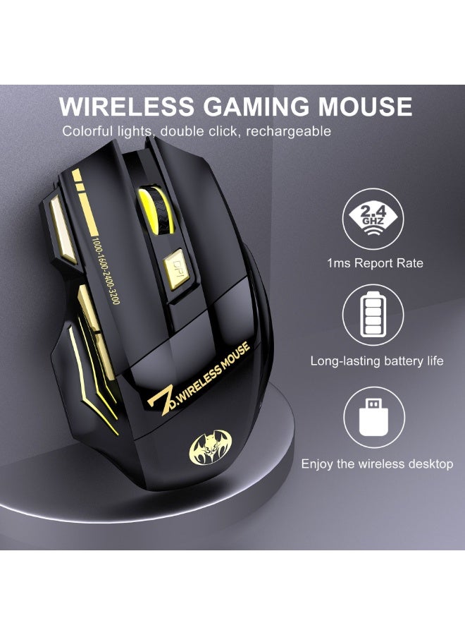 EBMINI New Frontier Esports Gaming Mechanical Silent Wired Mouse - Image 2