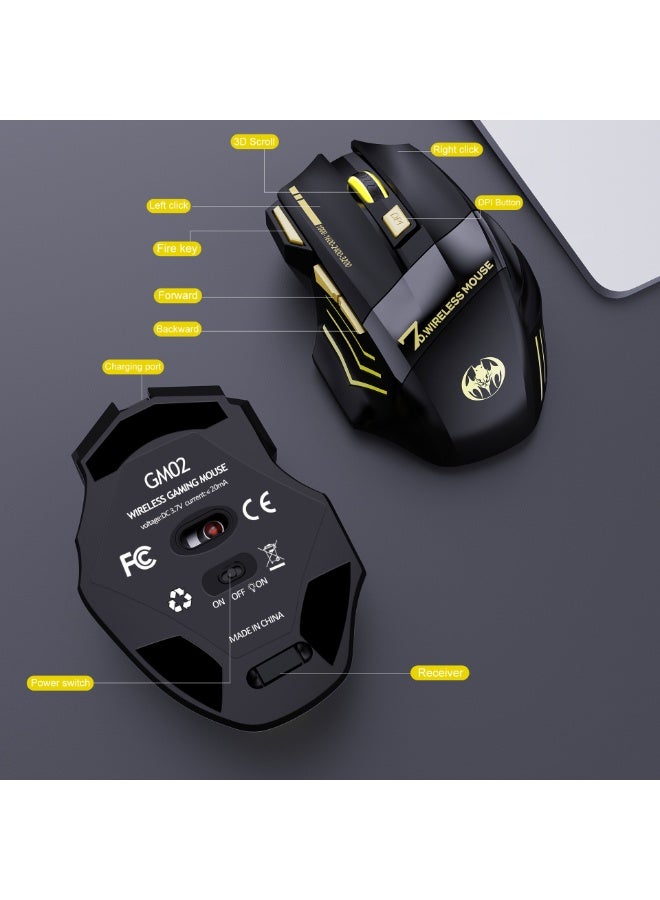 EBMINI New Frontier Esports Gaming Mechanical Silent Wired Mouse - Image 4