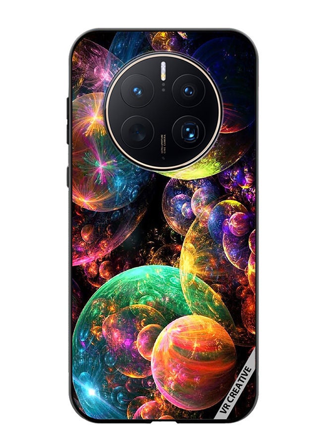 VR CREATIVE Protective Case Cover For Huawei Mate 50 Pro Galaxy Design Multicolour - Image 1