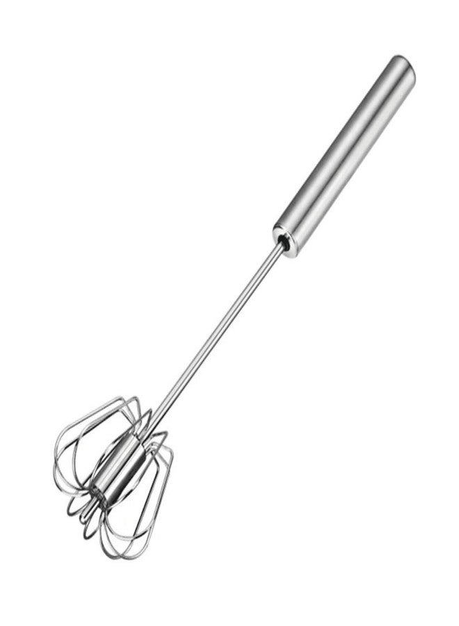 Amykite Stainless Steel Semi-Automatic Whisk,2024 New Multifunction Egg Beater,Beating,Whisking and Stirring,for Egg Whisk,Milk Frother,Cake,Batter and Other Home Kitchen Gadgets(12.2in) - Image 1