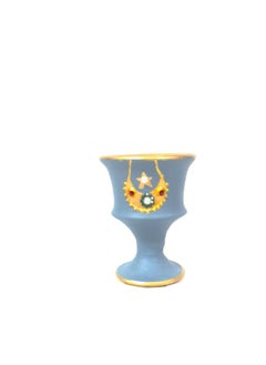 ALJAWAHER medium size, blue and gold color  - Image 1