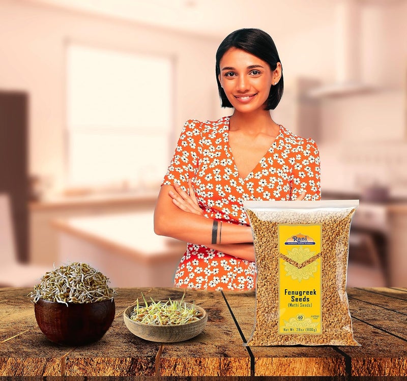 Rani Brand Fenugreek Seeds (Methi Seeds) - 14 oz (400g) - Image 5