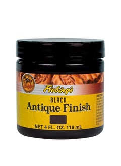 Antique Finish (4 Oz Black) Two Toned Effect Emphasizes Leathercraft Embossing Antiquing & Restoration Paste For Contrasted Finish On Tooled & Stamped Leather Boot Shoe Purse Belt - pzsku/Z1148369F8EE9DE49A25BZ/45/_/1724479745/ecc10853-3903-4ffc-a8d8-d3b03d5f0047