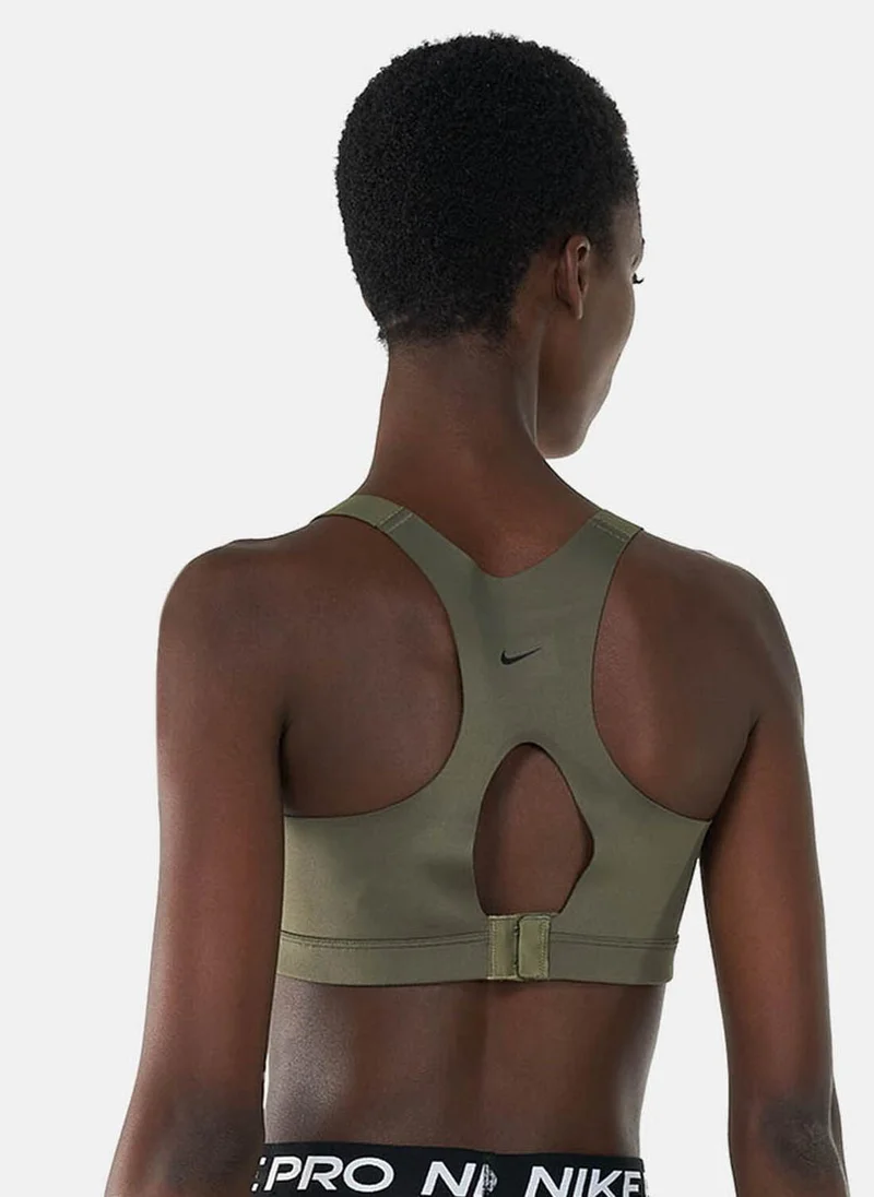 Nike Women's Alpha High-Support Padded Zip-Front Sports Bra
