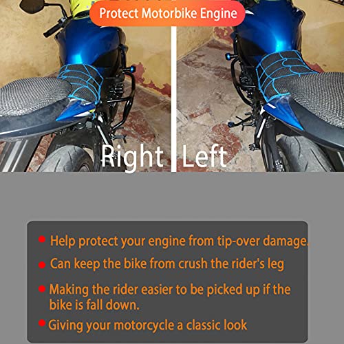 Midimttop Motorcycle GSXS750 Engine Guard Highway Crash Bars Bumper Stunt Cage Protector fit for SU&ZU&KI GSX-S GSX S 750 GSX-S750 Accessories 2017 2018 2019 2020 2021 2022 2023 - Image 3