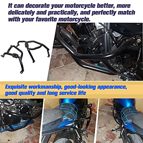Midimttop Motorcycle GSXS750 Engine Guard Highway Crash Bars Bumper Stunt Cage Protector fit for SU&ZU&KI GSX-S GSX S 750 GSX-S750 Accessories 2017 2018 2019 2020 2021 2022 2023 - Image 5