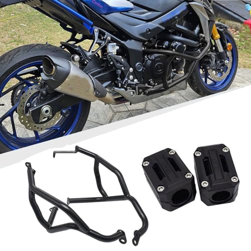 Midimttop Motorcycle GSXS750 Engine Guard Highway Crash Bars Bumper Stunt Cage Protector fit for SU&ZU&KI GSX-S GSX S 750 GSX-S750 Accessories 2017 2018 2019 2020 2021 2022 2023 - Image 1
