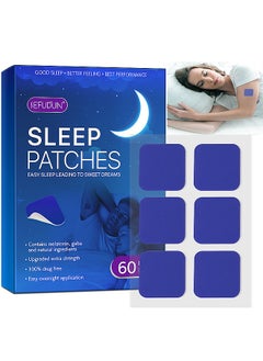 Sleep Patches, Deep Sleep Patches For Adults, Natural Deep Sleep Patches With Quick Acting Ingredients, Sleep Patches For Women, Men And Seniors, 60 Patches