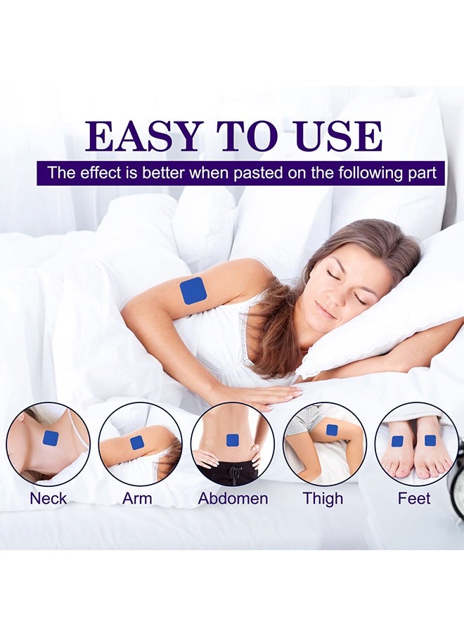 Sleep Patches, لصقات النوم العميق للبالغين، لصقات النوم العميق الطبيعية مع مكونات سريعة المفعول، لصقات النوم للنساء والرجال وكبار السن، 60 لصقة - pzsku/Z11486D1330C6D4612277Z/45/_/1700192435/30c26692-5013-4183-87e6-759affc56768