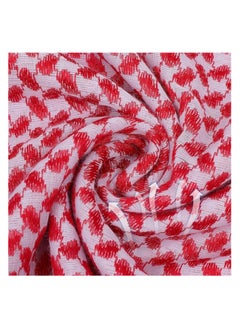 TRENDI LAND ZON Arab Style Shemagh Wrap Keffiyeh Middle East Desert Scarf Men Arabic Scarves Neck  Face Headwear Arabian  - Image 3