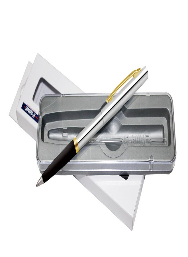 K-NINE AirBender TR400 V2 Roller Bright Chrome GPV2 Gel Ink Pen (Black) - Image 4
