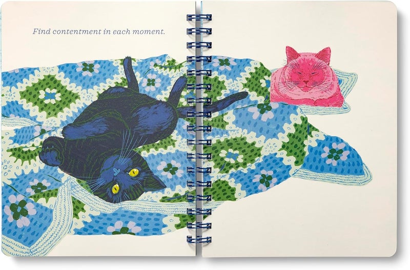 Compendium Spiral Notebook – Be Who You Are. Love What You Love. – A Designer Spiral Notebook with 192 Lined Pages, College Ruled, 7.0" W x 9.25" H - Image 5