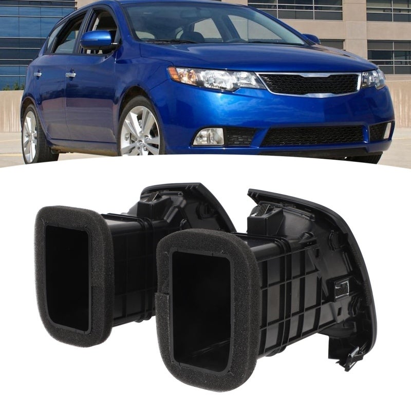 1 Pair Front Center Air Vent 974401X500WK Dashboard Ac Outlet Grille Replacement for Forte 2009-2017 - Image 1