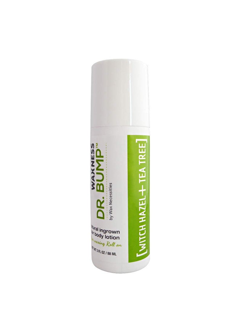 wax necessities - Waxness Dr Bump Ingrown Hair Natural Roll On 3 Ounces - Image 1