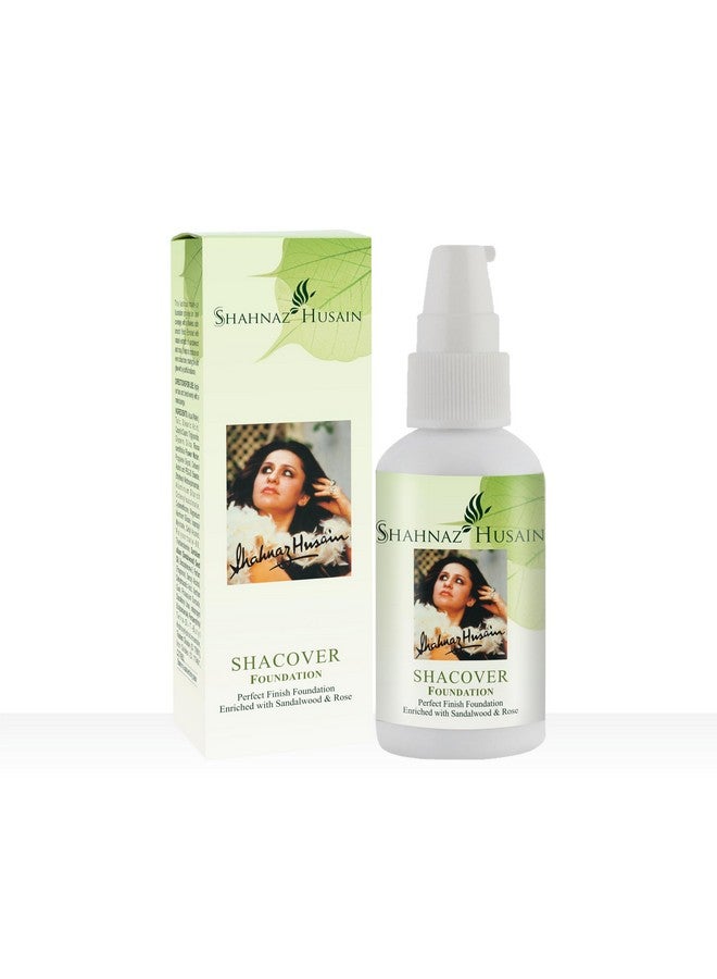 Shahnaz Husain Shacover Natural Cream Foundation, 50 G, Gold,Full Coverage For All Skin Types, 1 Count - Image 1