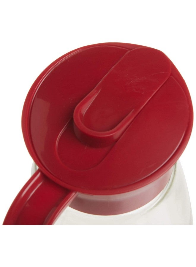 GoodCook Everyday 12 oz. Syrup Dispenser - Easy Pour Spout Waffle & Pancake Syrup Dispenser Container, Glass Syrup Bottle for Maple Syrup, Honey, Barbecue Sauce