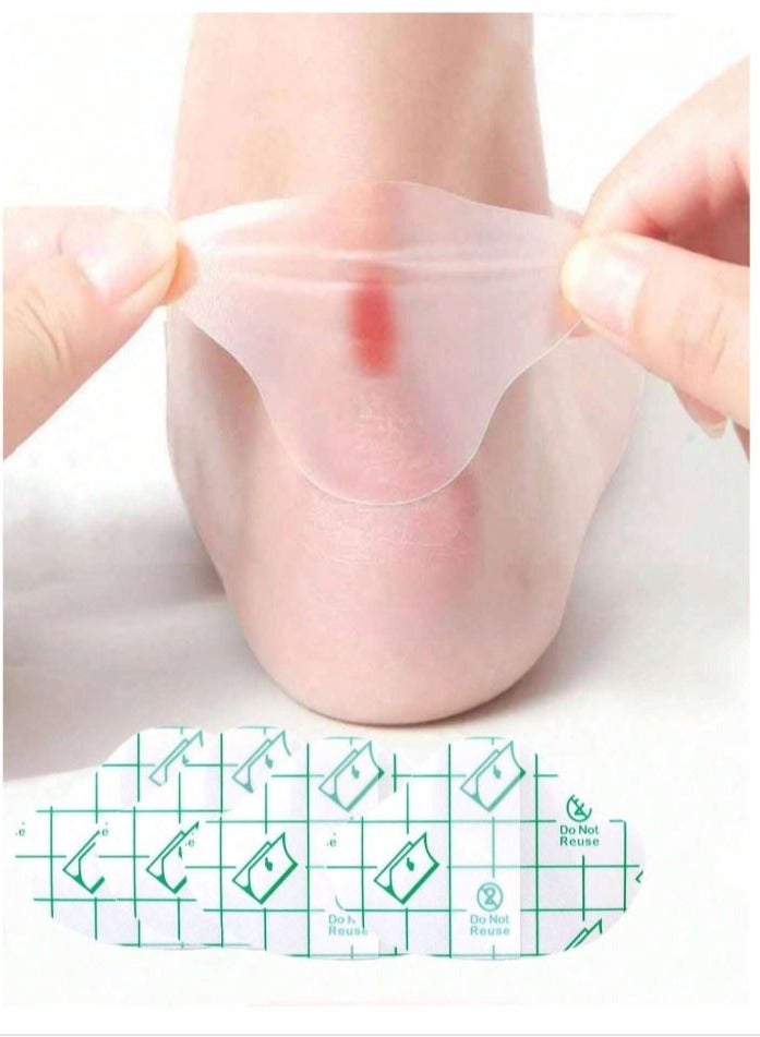 5Pcs Gel Pads Hydrocolloid Seal Bandages for Fingers Toes Heels Foot Waterproof Blaster Prevention Pads Ultra Thin Adhesive - Image 1