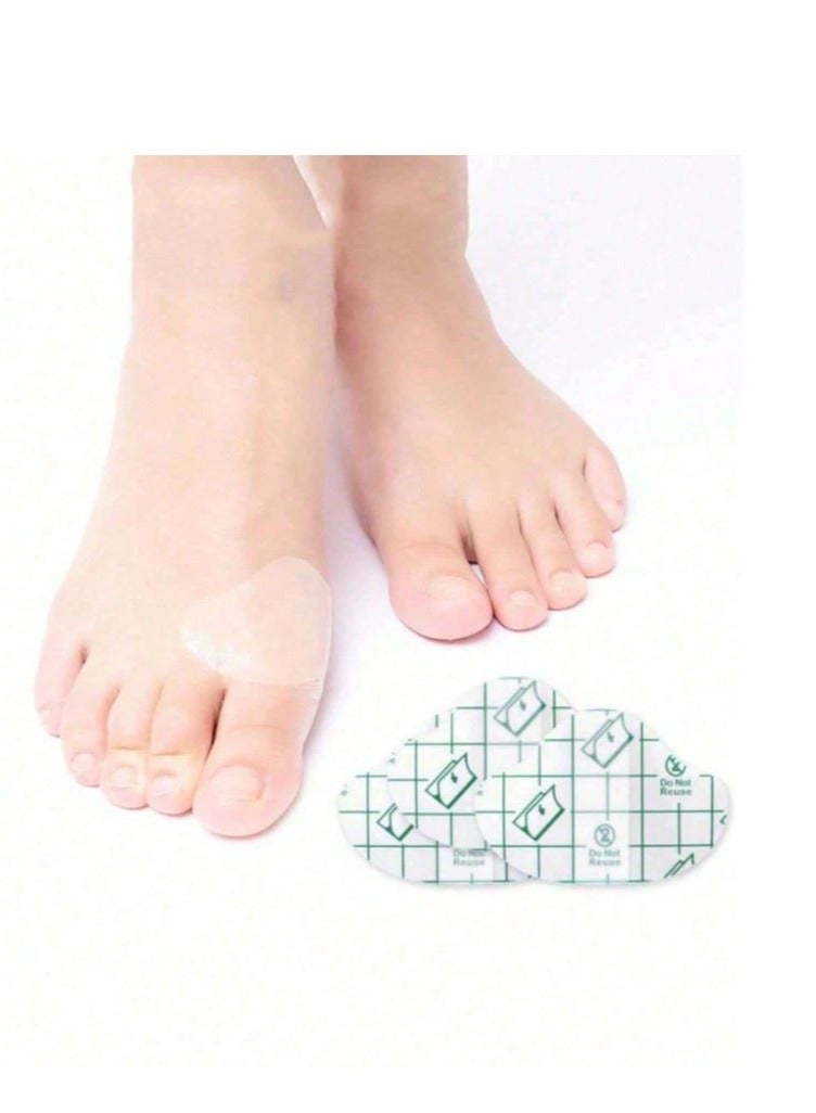 5Pcs Gel Pads Hydrocolloid Seal Bandages for Fingers Toes Heels Foot Waterproof Blaster Prevention Pads Ultra Thin Adhesive - Image 4
